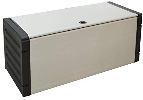 Mongardi 7825C04 Panca per Raccolta Differenziata, Grigio/Nero, 85 x 34 x39 cm