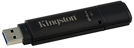 Kingston Dt4000 G2 - Memoria USB 3.0 de 64 GB (Fips 140-2 Level 3)