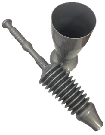 raxter Toilet Plunger with Holder for Unblocking Kitchen Sink or Bath Waste Pipes Powerful Toilet Unblocker with Plastic Handle Heavy Duty Sink Plunger for Bathtub & Drain Blockage Clog Remover Pump