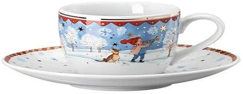 Hutschenreuther Sammelkollektion 22 Weihnachtsabend Espressotasse 2-teilig, 1 Stück (1er Pack)