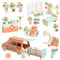 BananMelonBM Cat Dolls Doctor Pet Pretend Play Toys, Figures Playset Toy, Hospital and Ambulance Toy with Lights and Sound, Educational Toys, Gift for Kids Toddlers Boys and Girls