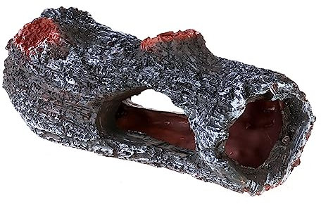 minkissy Ornement De Cachette De Poisson Boules De Mousse Décoratives Ornement De Cabane en Rondins Paysage Aquatique Accessoires De Poisson Betta Décoration Boule De Mousse Aquarium