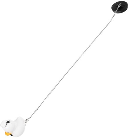 TOPBATHY Badewannenstöpsel Aus Gummi Und Edelstahl Mit Kette Wannenabflussstopfen Für Badezimmer Verstopfungsfreier Gummi Abflussverschluss