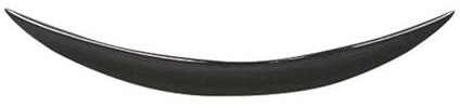 DZSQTUND Auto Heckspoiler Glänzend Schwarz Hinten Dach Spoiler Stamm Lip Flügel Für F22 Spoiler 2 Serie Coupe & F87 Für M2 220i M235i 228i 2014-2019 Schwanz Spoiler(Kohlenstoff-Look)