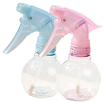 OATIPHO Lot de 2 Bouteilles Vaporisateur Cheveux Bleu en Plastique Design Incurvé, Légères et Portables, pour Coiffure et Arrosage de Jardin