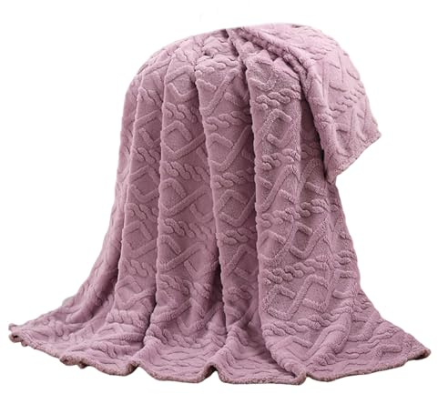 AOOOWER Manta cálida de invierno de peluche, suave al tacto, chal de oficina que añade calidez, manta de aire acondicionado