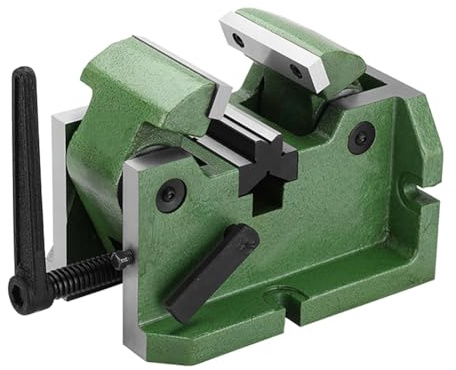 Étau d'établi en forme de V de 10,2 cm, étau de serrage en fonte pour établi, équipement de serrage de tubes circulaires, étau de tuyau avec serrage diamètre de 10 à 80 mm