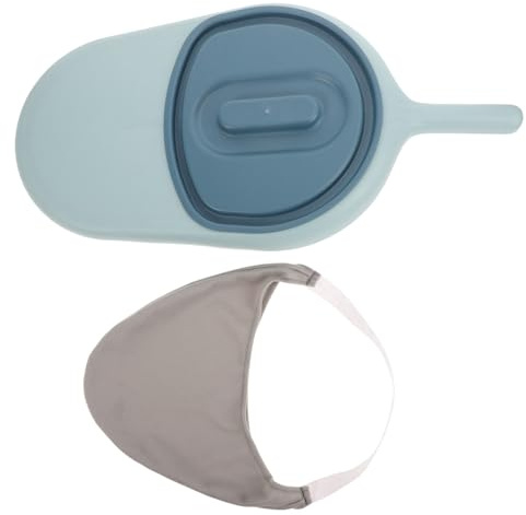 Padella Sanitaria in Plastica per Anziani e Donne Incinte | Formato Compatto, Forma Tonda Creativa, Facile da Pulire, Uso Domestico e Auto, Semplice da Maneggiare Colore Casuale