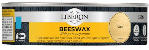Liberon Beeswax Paste, 150 ml, Clear