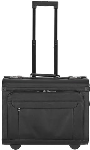 D&N Business Line Pilotenkoffer, 46 cm, 37L, Schwarz