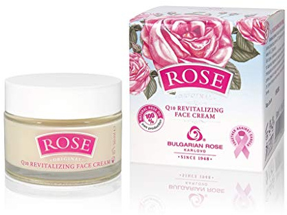 CREMA VISO RIVITALIZZANTE ROSE Q10 con acqua di rose bulgara