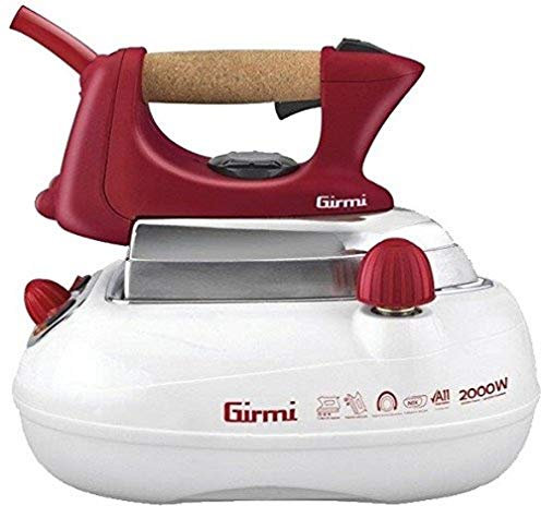 Girmi Ss01 - Sistema Stirante, 2000 W, Pressione:3 Bar, Capacità: 700 Cl, Bianco