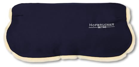 Hofbrucker Handwärmer, Handmuff aus echtem Lammfell für Kinderwagen, Buggy, Sportwagen, warme Handschuhe, wasserabweisend, windabweisend, Farbe: dunkelblau