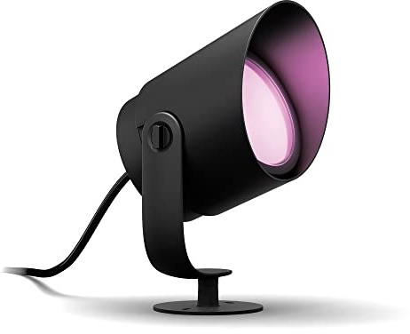 Philips Hue Lily XL Ambience LED Outdoor Smart Light, Outdoor Lighting Requires Hue Bridge & Base Kit (Sold Separately), Garden Spot Light Compatible with Alexa, Google Assistant and Apple HomeKit