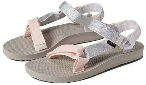 Teva Original sport- och utomhussandaler för kvinnor, Pärlmetallisk multi, 41 EU