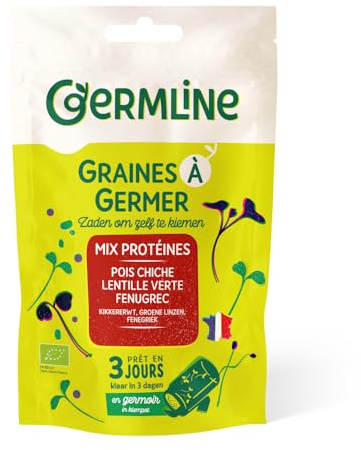 Germ'line - Graines Mix Protéines Bio 200G - Lot De 2
