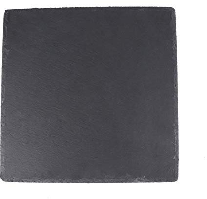 Luxshiny Placa De Roca Natural Cuadrados Para Restaurante Carne Sushi Barbacoa Banquete Plato De Servir