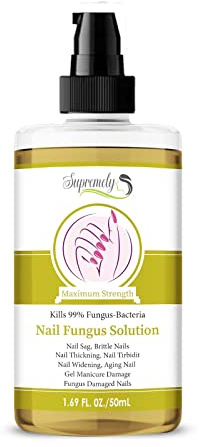 Supremely Nail Fungal Treatment for Toenails Extra Strong, Nail Fungus Treatment | Best Nail Care and Nail Repair Treatment (Pump) (50ML)