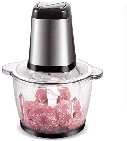 GaRcan Picadora de Carne eléctrica de Acero Inoxidable, picadora de Alimentos para Cocina, Cortador de Salchichas, pequeños electrodomésticos