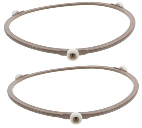 MAGICLULU 4pcs Microwave Oven Rack Ring Oven Tray Turntable Wheel Ring for Easy to Replace