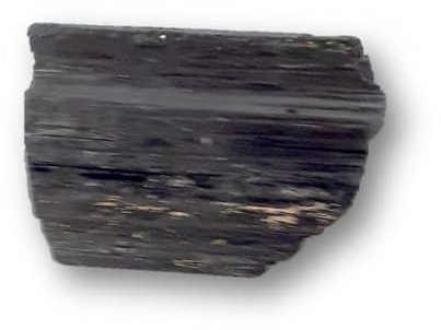 Turmalin Schörl Rohstein | Schwarzer Turmalin Natur Kristall | Turmalin roh (200-250 Gr)