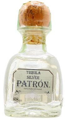 Patron - Silver - Tequila 5cl 40% ABV Miniature