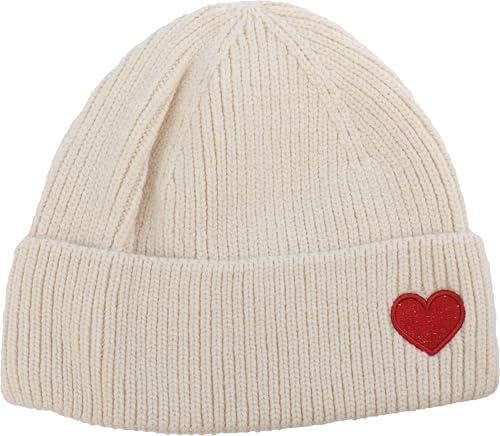 FASHION YOU WANT Strickmütze mit lächelndem Gesicht für Damen und Herren Smiley 1