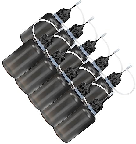 GLSTOY Motorölbehälter 20 Stück Kunststoff-applikatorflasche 30 Ml Quetschflaschen Abgabekappe Auslaufsicher Für Öle