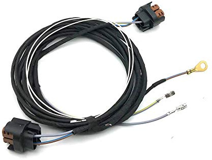 HZ-DESIGN Kabel Kabelbaum zum Nachrüsten der Nebelscheinwerfer NSW kompatibel mit Golf V + Variant kompatibel mit Golf Plus