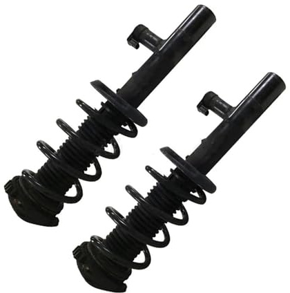 GYTTAK Sospensioni pneumatiche Montante Compatibile con per Sharan per Scirocco per EOS Ammortizzatori Sospensioni Pneumatiche Anteriori Sinistra Destra con 2 Pezzi Elettrici 7N0413031H 1K0413031DC