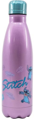 CARTOON Borraccia in acciaio inossidabile Stitch Disney da 780 ml bottiglia con tappo a vite in acciaio inox riutilizzabile senza BPA