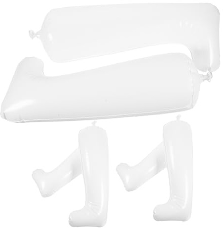 FUNNETOYU 3 Paar Aufblasbare Stiefelspanner Damen Lang aus Pvc 32cm Leichter und Platzsparender Stiefelfüller für Hohe Stiefel zur Schuhform Erhaltung im Zuhause