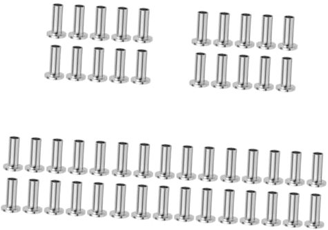 Artibetter 30pcs Stainless Steel Wire Rope Cable Railing Protector Sleeves Gauge Cable Protectors High Tensile Strength