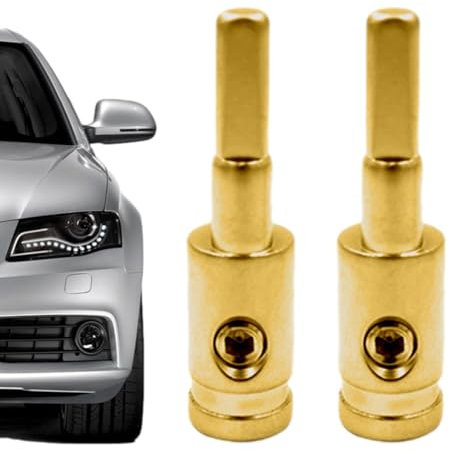Connettori per cavi audio per auto, connettori per cavi, soluzione di cablaggio con amplificatore di corrente elevato, supporto per altoparlante, facile installazione di cavi audio per auto, morsetti