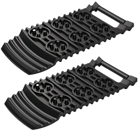 Tablas de recuperación, alfombrilla de pistas de recuperación, almohadilla de escalera para rescate de vehículos, carreteras fangosas, senderos rocosos, senderismo, camping, expediciones