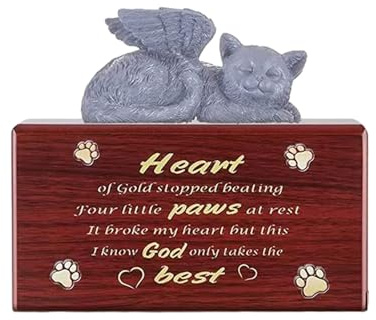 BUBEFSKD Urnes en bois simple pour animaux de compagnie Boîte de cercueils La durabilité et la protection étanche pour votre conservation résiduelle de la mémoire Urnes Chiens Cendres Urnes Chat