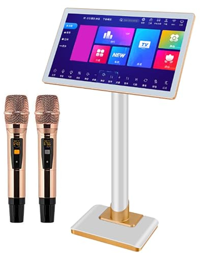 Máquina De Karaoke Profesional, Pantalla Táctil De 19/21,5 Pulgadas, Disco Duro 500G-8T, Conexión Inteligente + Control De Voz, Chip De 8 Núcleos/Funciona Sin Problemas,2T,A-19inch