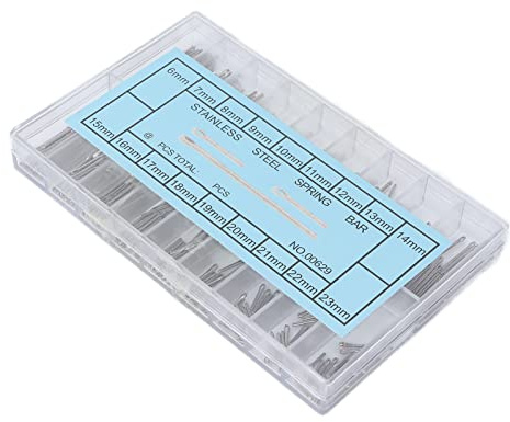 Cryfokt Alloy Watch Band Link Cotter Pins Kit in 18 Different Sizes Durable Repair Tool for Watch Bracelet Split Pins