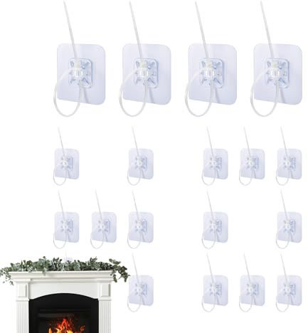 Générique Crochets adhésifs - 40 Pièces Transparents Porte-Manteaux Sans Percage Accroches Muraux Sans Clous | Crochets de douche adhésifs,Décoration Fenêtre Salle de Bain Entrée Vestiaire Maison
