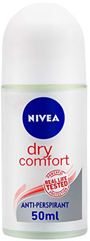 Nivea Dry Comfort Roll-On Desodorante Antitranspirante, 50ml