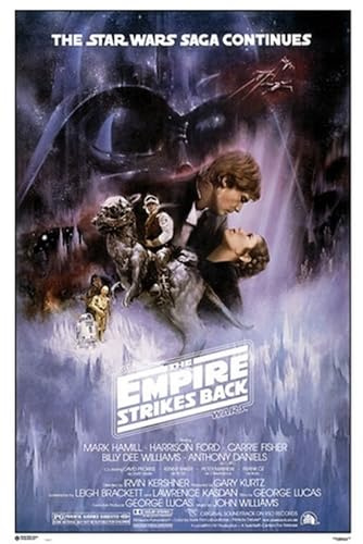Grupo Erik Star Wars The Empire Strikes Back Poster - 36 x 24 inches / 91.5 x 61 cm - Shipped Rolled Up - Cool Posters - Art Poster - Posters & Prints - Wall Posters
