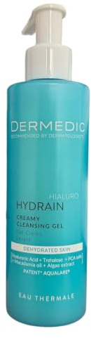 DERMEDIC HYDRAIN 3 HIALURO Krämfärgad tvättgel 200 ml