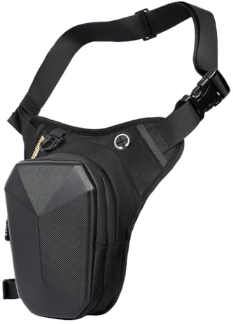 Gutriff Bolsa de Pierna con Correas Ajustables para Hombres y Mujeres, Muslo y Bolsa Deportiva para Correr, Montar a Caballo, Motocicleta, Deportes, Trabajo