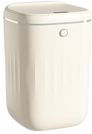 Zerodis Poubelle Électrique Moderne avec Capteur Automatique 20L en PP pour Cuisine Salle de Bain (Nécessite 2 Piles AA)