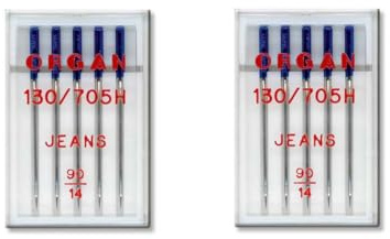ORGAN Nähmaschinennadeln alle Sorten 130/705 H (Embroidery - sortiert 75-90)