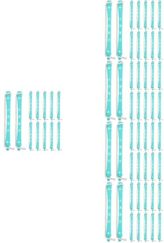 Gogogmee 60stücke Lockenwickler Tragbare Dauerwellen Damen Haartools Für Kurze Und Lange Haare Einfach Zu Bedienen Und Komfortabel Für Zuhause Und Friseursalons