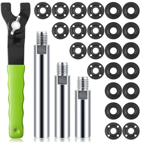 HNsdsvcd Essential Mill Flangia E Chiave Set Metallo Serratura Dado E Armadio Lavorazione Legno Mill Allegato Struttura Metallica