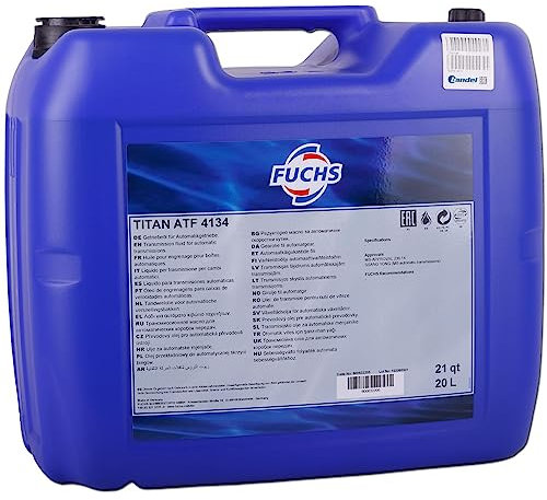20L 20 Liter FUCHS TITAN ATF 4134 Getriebeöl Automatikgetriebeöl MB 236.14 NAG2