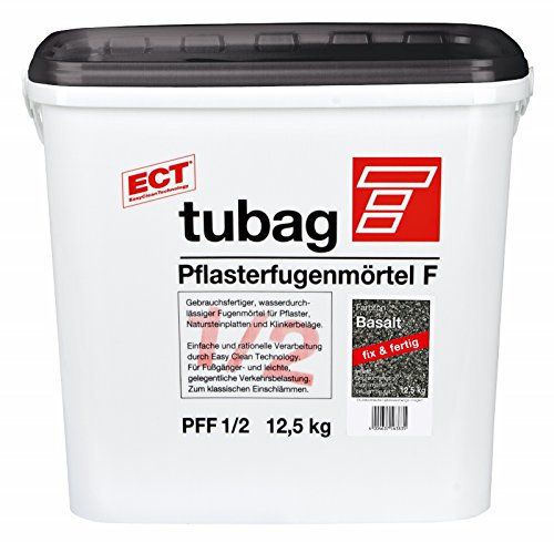 tubag Pflasterfugenmörtel PFF Basalt 12,5kg Eimer