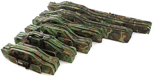 Angeltasche Rutentasche Rutenfutteral Angelkoffer Anglertasche Tasche (tasche2fach) (100cm Lang)